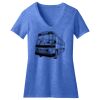 Women's Perfect Blend ® CVC V Neck Tee Thumbnail