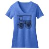 Women's Perfect Blend ® CVC V Neck Tee Thumbnail