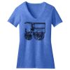 Women's Perfect Blend ® CVC V Neck Tee Thumbnail