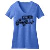Women's Perfect Blend ® CVC V Neck Tee Thumbnail