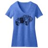 Women's Perfect Blend ® CVC V Neck Tee Thumbnail