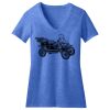 Women's Perfect Blend ® CVC V Neck Tee Thumbnail