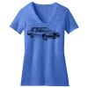 Women's Perfect Blend ® CVC V Neck Tee Thumbnail