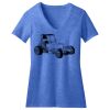 Women's Perfect Blend ® CVC V Neck Tee Thumbnail