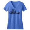 Women's Perfect Blend ® CVC V Neck Tee Thumbnail