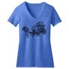 Women's Perfect Blend ® CVC V Neck Tee Thumbnail