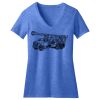 Women's Perfect Blend ® CVC V Neck Tee Thumbnail
