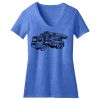 Women's Perfect Blend ® CVC V Neck Tee Thumbnail