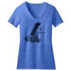 Women's Perfect Blend ® CVC V Neck Tee Thumbnail