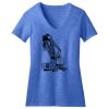 Women's Perfect Blend ® CVC V Neck Tee Thumbnail