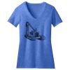 Women's Perfect Blend ® CVC V Neck Tee Thumbnail