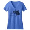 Women's Perfect Blend ® CVC V Neck Tee Thumbnail