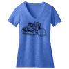 Women's Perfect Blend ® CVC V Neck Tee Thumbnail
