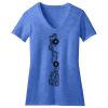 Women's Perfect Blend ® CVC V Neck Tee Thumbnail