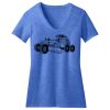 Women's Perfect Blend ® CVC V Neck Tee Thumbnail