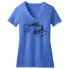 Women's Perfect Blend ® CVC V Neck Tee Thumbnail