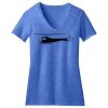 Women's Perfect Blend ® CVC V Neck Tee Thumbnail