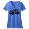 Women's Perfect Blend ® CVC V Neck Tee Thumbnail
