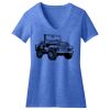 Women's Perfect Blend ® CVC V Neck Tee Thumbnail