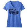 Women's Perfect Blend ® CVC V Neck Tee Thumbnail