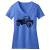 Women's Perfect Blend ® CVC V Neck Tee Thumbnail