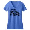 Women's Perfect Blend ® CVC V Neck Tee Thumbnail