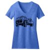 Women's Perfect Blend ® CVC V Neck Tee Thumbnail
