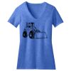 Women's Perfect Blend ® CVC V Neck Tee Thumbnail