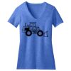 Women's Perfect Blend ® CVC V Neck Tee Thumbnail