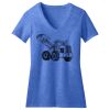 Women's Perfect Blend ® CVC V Neck Tee Thumbnail
