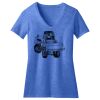 Women's Perfect Blend ® CVC V Neck Tee Thumbnail