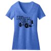 Women's Perfect Blend ® CVC V Neck Tee Thumbnail