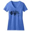 Women's Perfect Blend ® CVC V Neck Tee Thumbnail