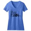 Women's Perfect Blend ® CVC V Neck Tee Thumbnail