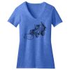 Women's Perfect Blend ® CVC V Neck Tee Thumbnail