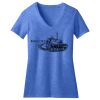 Women's Perfect Blend ® CVC V Neck Tee Thumbnail