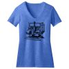 Women's Perfect Blend ® CVC V Neck Tee Thumbnail