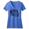 Women's Perfect Blend ® CVC V Neck Tee Thumbnail