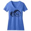 Women's Perfect Blend ® CVC V Neck Tee Thumbnail