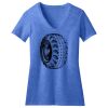 Women's Perfect Blend ® CVC V Neck Tee Thumbnail