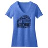 Women's Perfect Blend ® CVC V Neck Tee Thumbnail