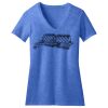 Women's Perfect Blend ® CVC V Neck Tee Thumbnail