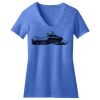 Women's Perfect Blend ® CVC V Neck Tee Thumbnail