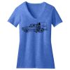Women's Perfect Blend ® CVC V Neck Tee Thumbnail