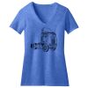 Women's Perfect Blend ® CVC V Neck Tee Thumbnail