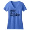 Women's Perfect Blend ® CVC V Neck Tee Thumbnail
