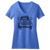 Women's Perfect Blend ® CVC V Neck Tee Thumbnail