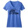 Women's Perfect Blend ® CVC V Neck Tee Thumbnail
