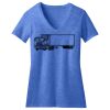 Women's Perfect Blend ® CVC V Neck Tee Thumbnail