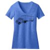Women's Perfect Blend ® CVC V Neck Tee Thumbnail